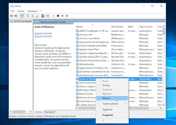 Audio Windows 8 Non Funziona