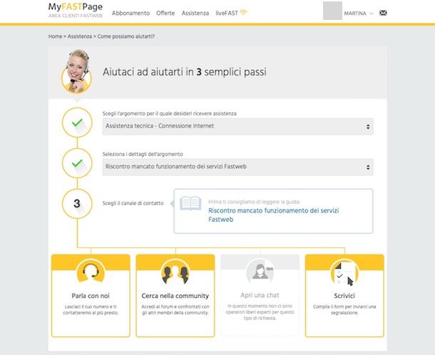 Come configurare router Fastweb