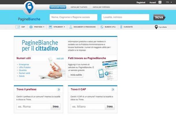 Come Trovare Numero Di Cellulare Sapendo Il Nome E Cognome