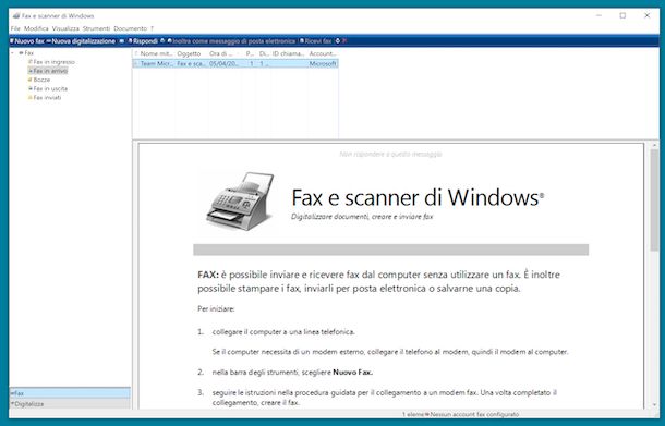 Fax e scanner