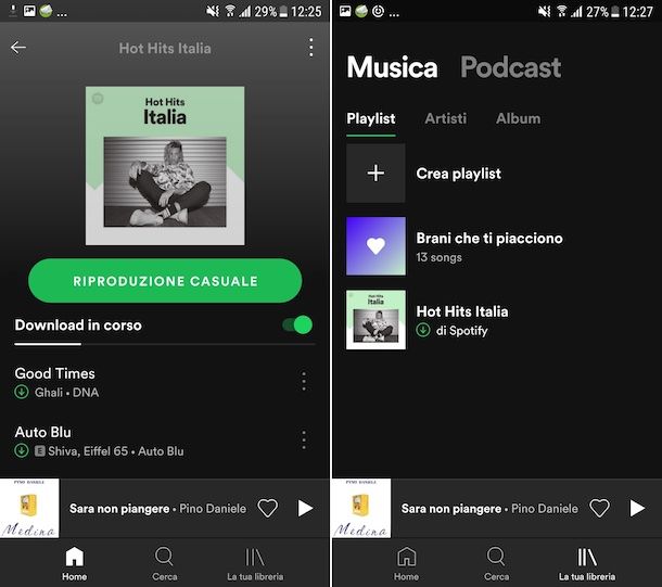 App Spotify Android