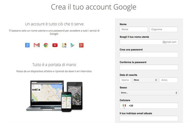 Come fare un'email