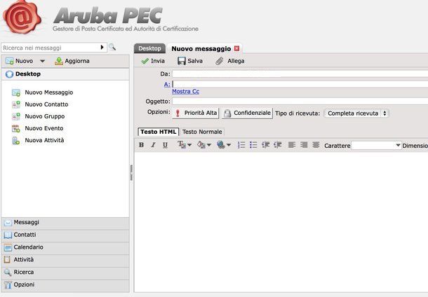 Come fare un'email