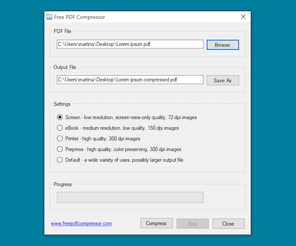 Free PDF Compressor