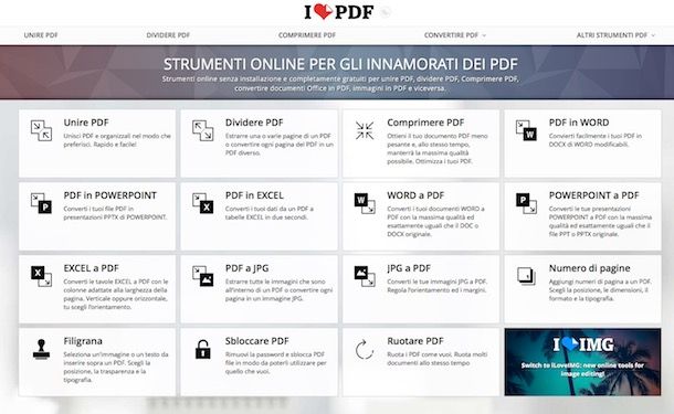 Come creare PDF gratis
