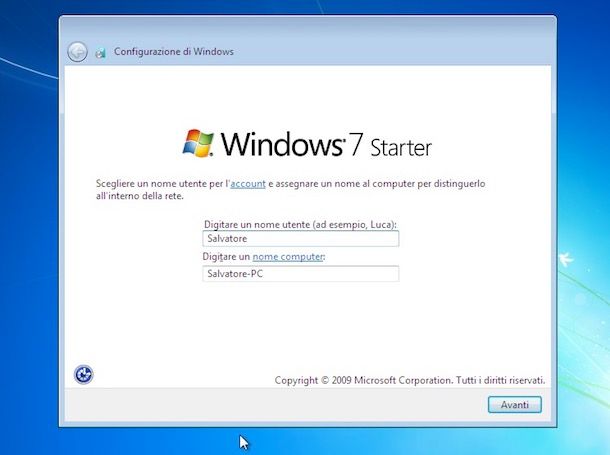 Come formattare PC Windows 7