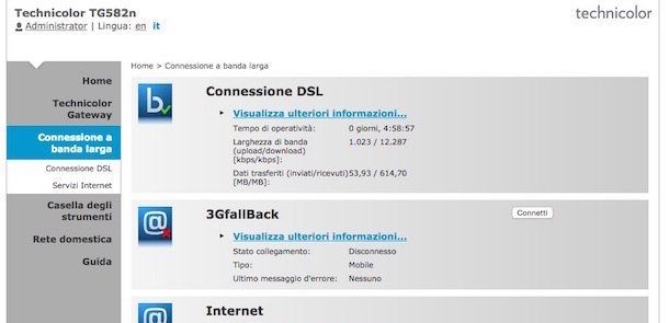 Come configurare modem Telecom