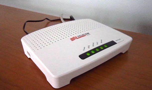 Come configurare modem Telecom