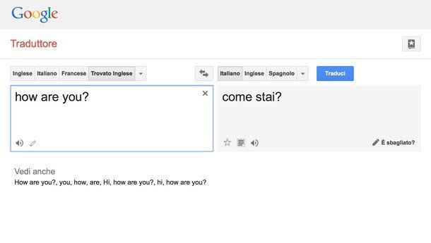 Come tradurre Google