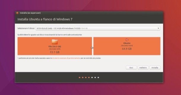 Come partizionare hard disk