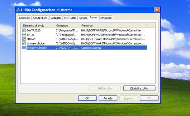 Come velocizzare Windows XP