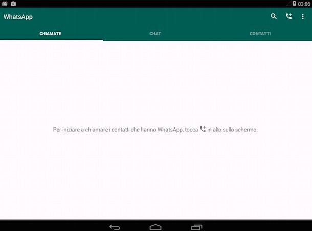 WhatsApp tablet 