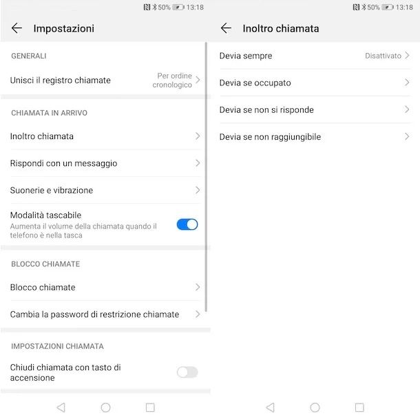 Disattivare segreteria WINDTRE Android