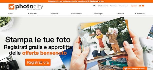 Altri sistemi per stampare foto online