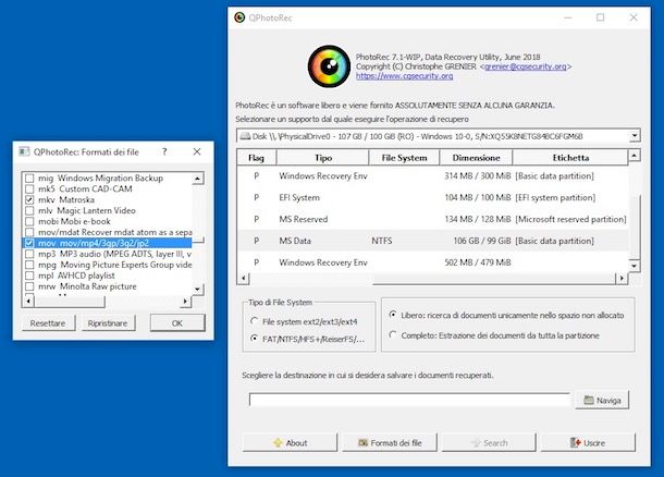 Come recuperare video cancellati