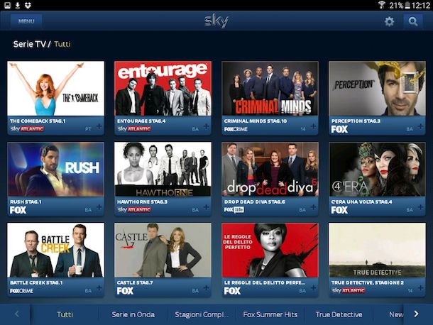 Come scaricare Sky Go per Android