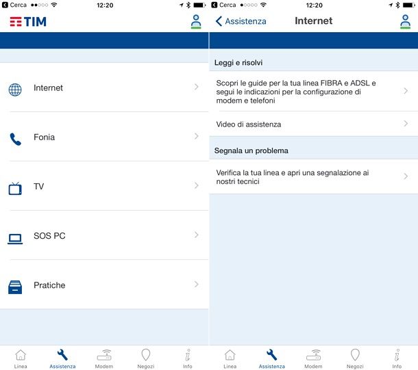 Test ADSL Telecom