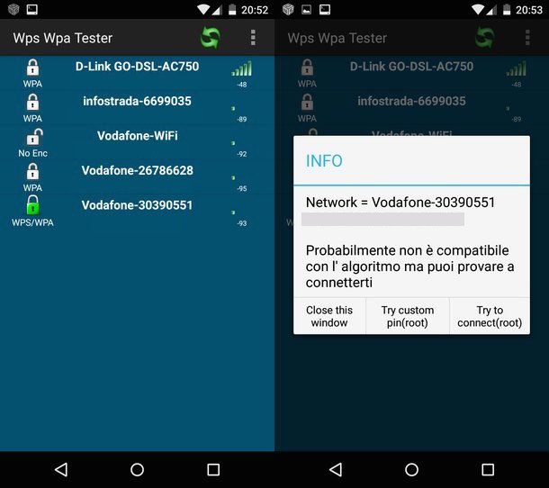 Come scoprire password WiFi Android