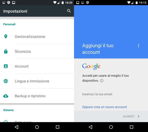 Come eliminare account Google Android Salvatore Aranzulla