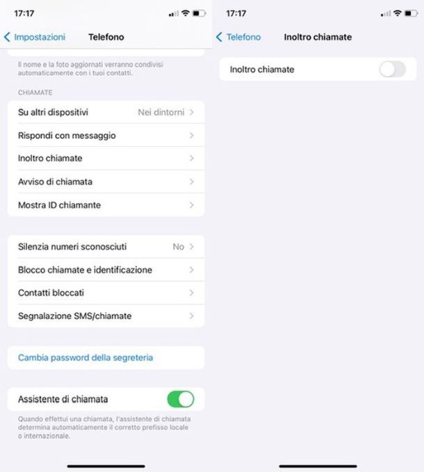 Disattivare segreteria WINDTRE iOS