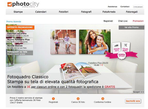 Come fare foto online