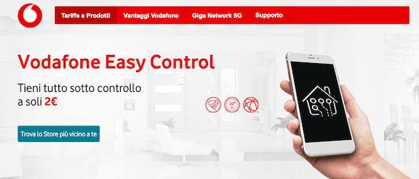 Vodafone Easy Control