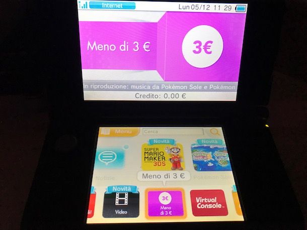 Come scaricare giochi Nintendo DS