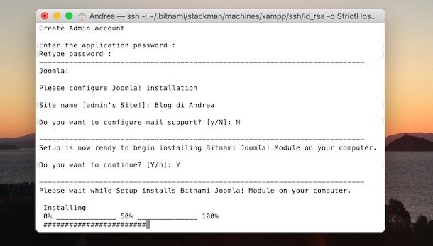 Installare Joomla su Mac