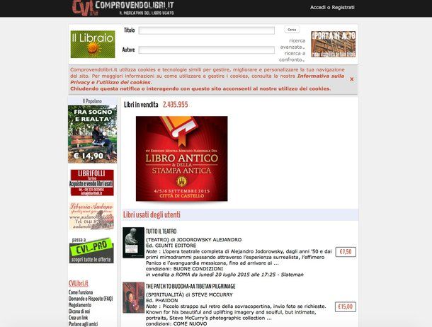 Come comprare libri usati