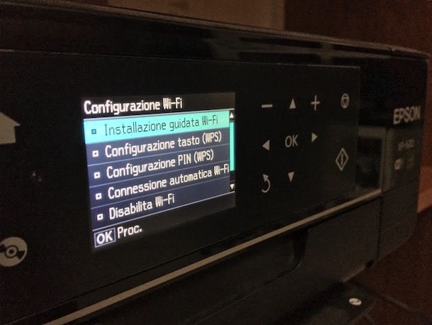 Come configurare una stampante wifi 