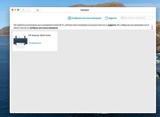 Come installare stampante WiFi su Mac