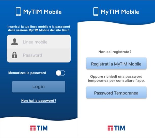 Credito residuo TIM