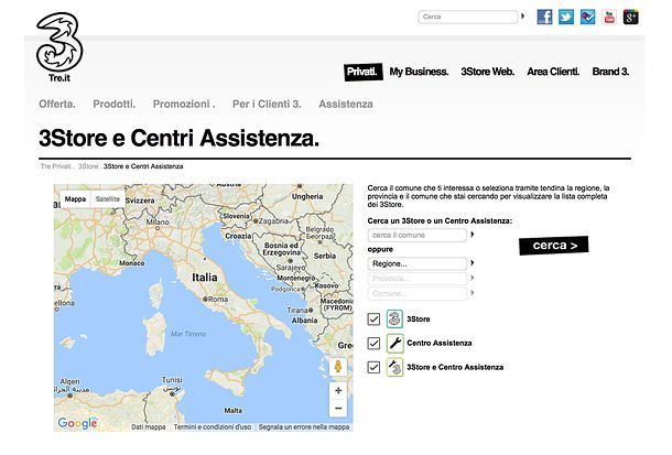 Copertura Tre