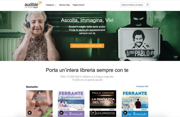 Audiolibri gratis