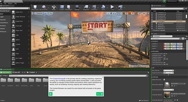 Come creare un gioco per PC Unreal Engine