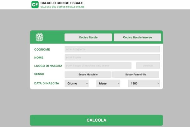CalcoloCodiceFiscale.com