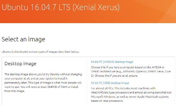 Ubuntu download: 16.04