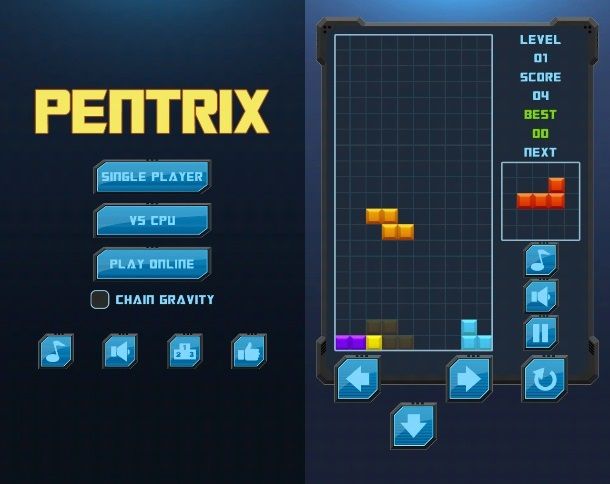 Brick Classic Tetris