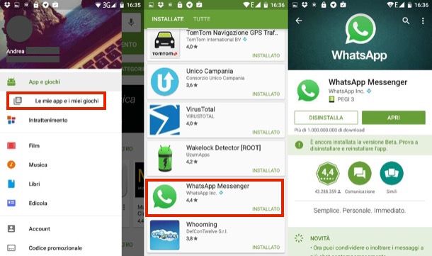 Come aggiornare WhatsApp gratis
