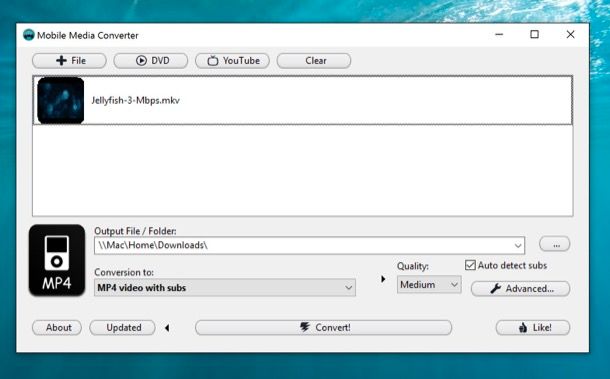 Convertitore video