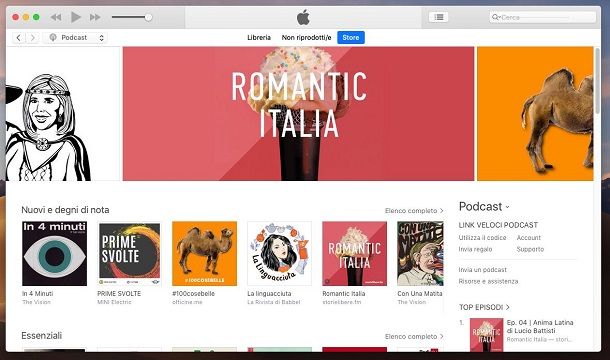 Scaricare musica da iTunes gratis