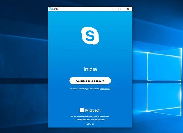 Skype su Windows