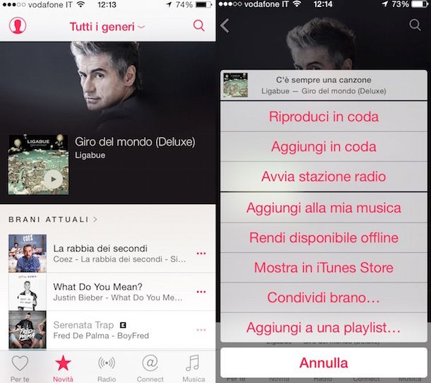 Immagine che mostra come scaricare musica gratis iPhone