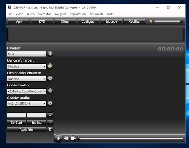 Screenshot che mostra come convertire MKV in MP4 su Windows
