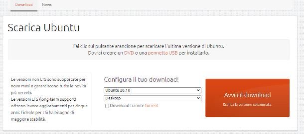 Ubuntu download: ISO