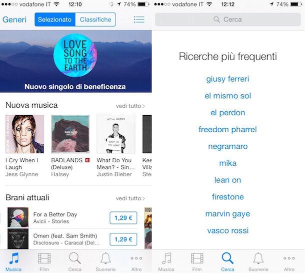 canzoni da itunes senza pagare