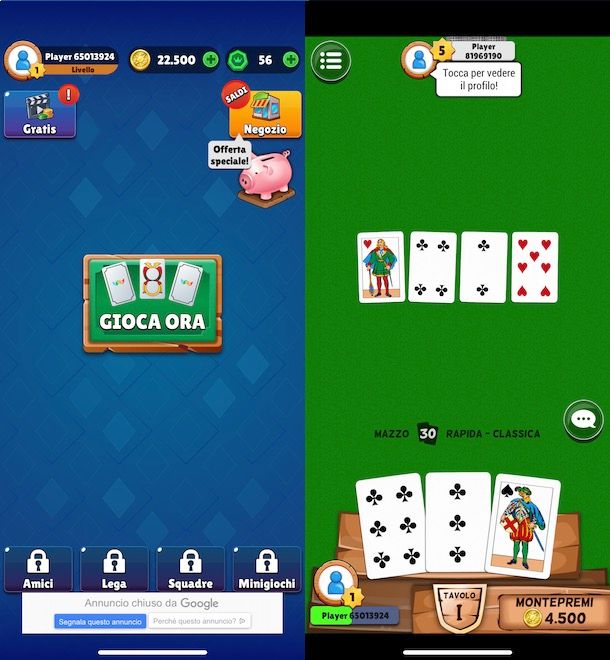 Scopa multiplayer Salvatore Aranzulla