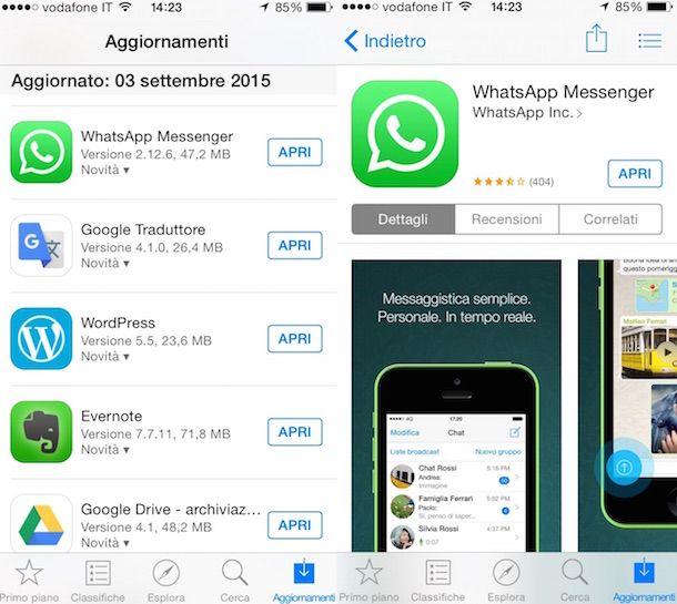 Come inviare la posizione su Whatsapp Salvatore Aranzulla