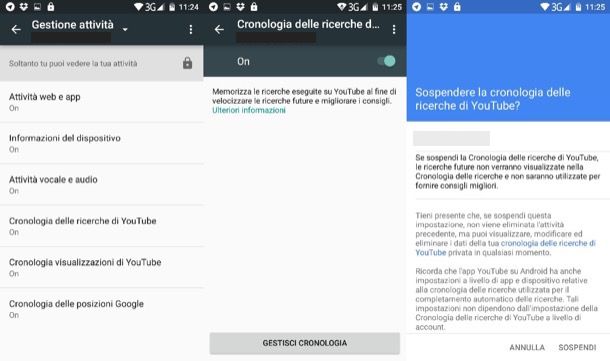 Come cancellare cronologia Google Android | Salvatore Aranzulla