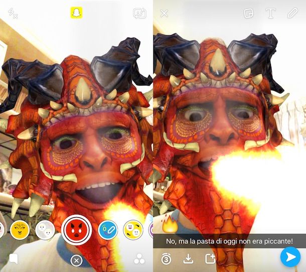 Come si usa Snapchat